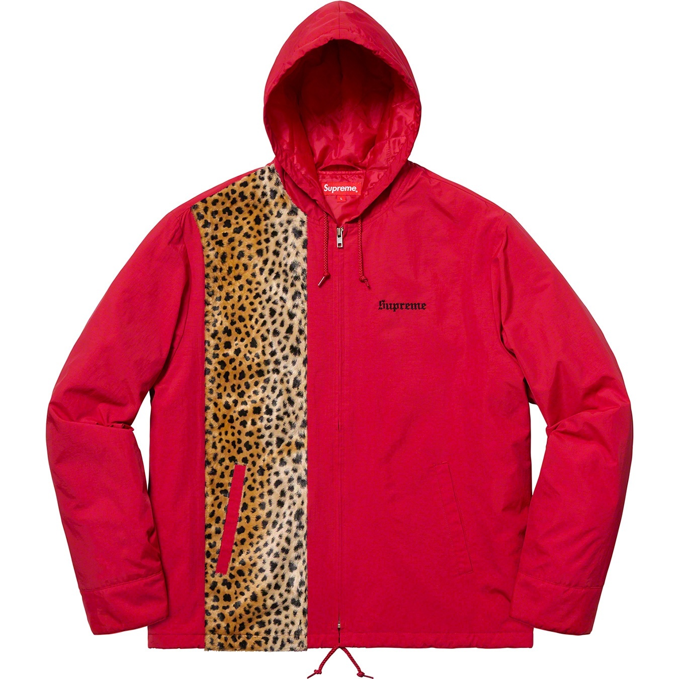 Cheetah Hooded Station Jacket view 8